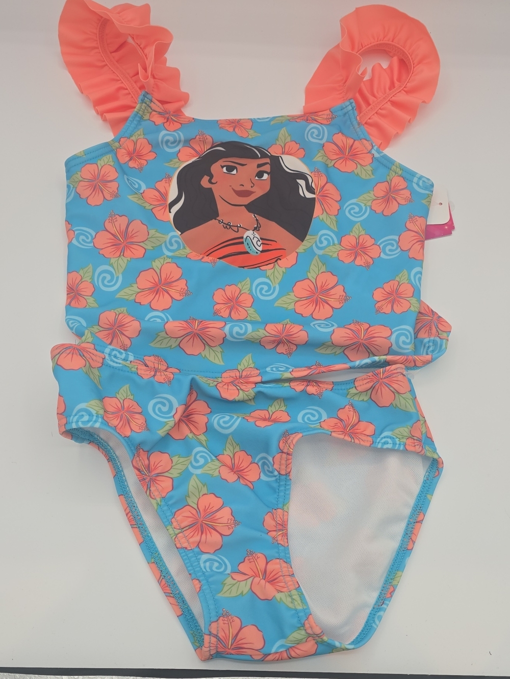 Disney Moan Girls Tankini Two Piece Swimsuit Size 6X
